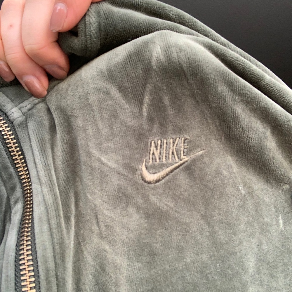 Velvet Nike sweatshirt